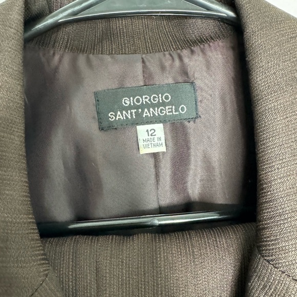 Giorgio Sant’Angelo brown 2 piece set - Picture 3 of 6